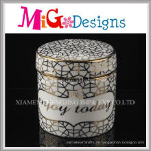 Hochzeit Gunsten Geschenk einzigartiges Design Keramik Schmuck Ring Box